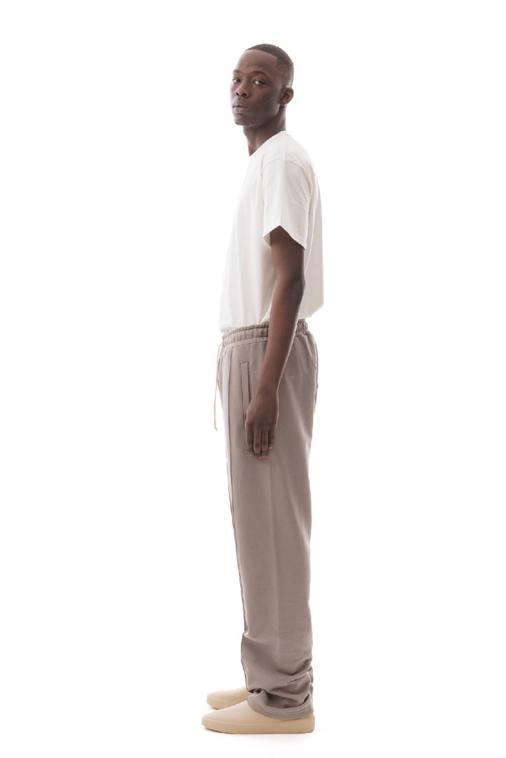 Lc23 Basic Fleece Trousers Grey Pezzi Unici