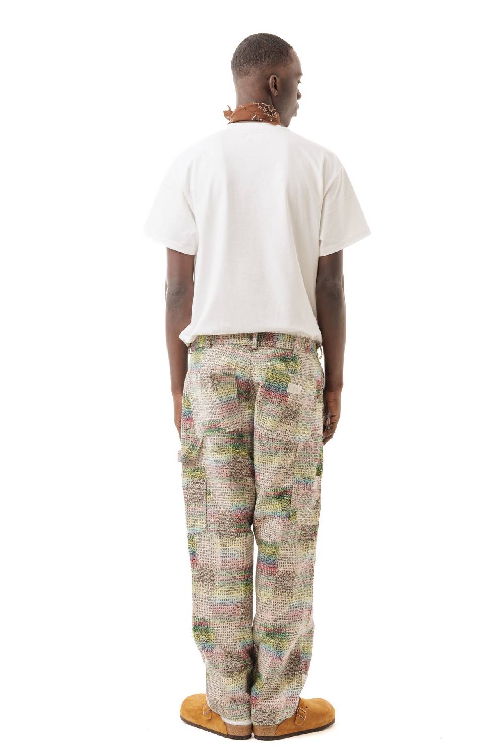 Lc23 Patchwork Work Trousers Qualità Garantita