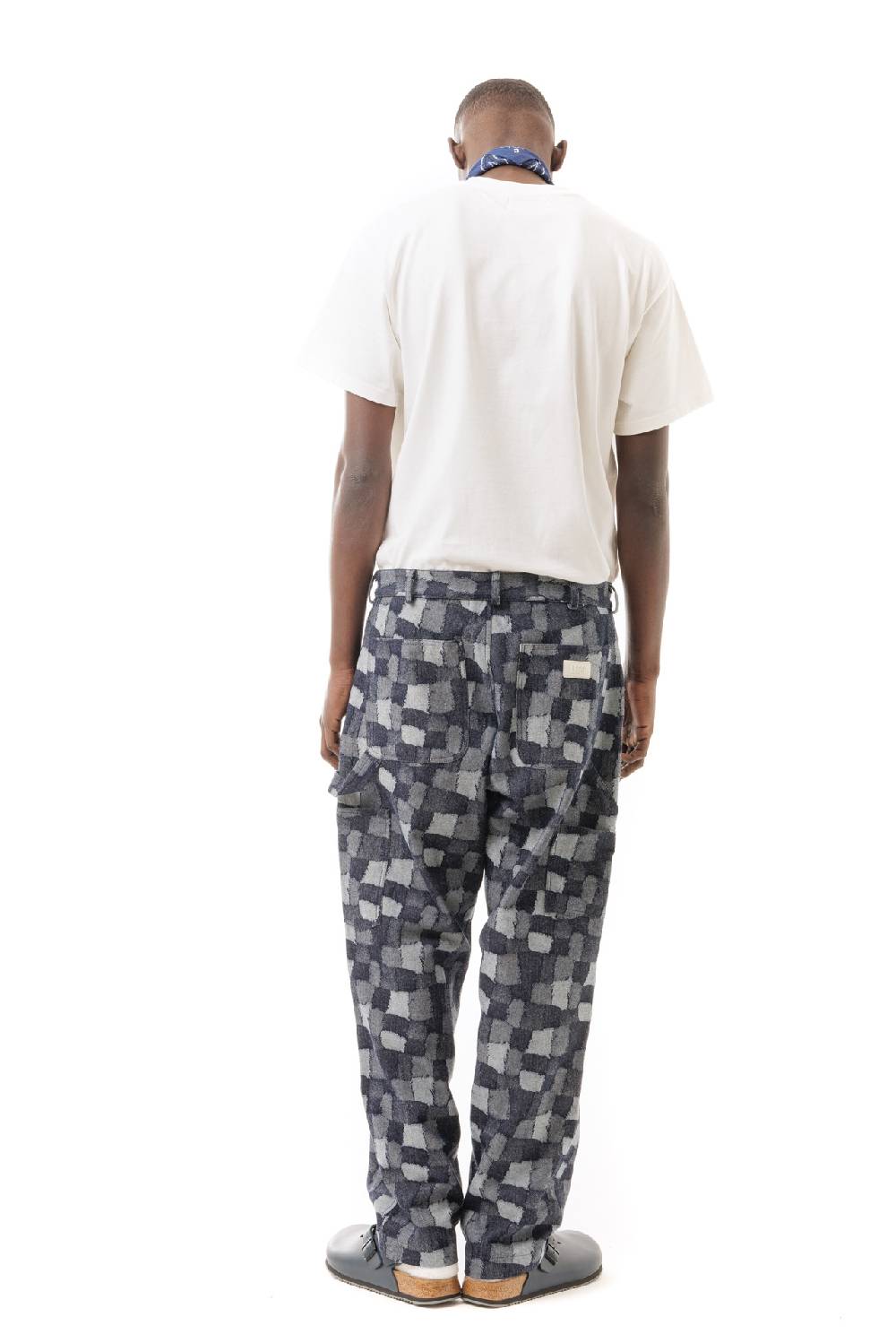Lc23 Patchwork Denim Work Trousers Negozi Online