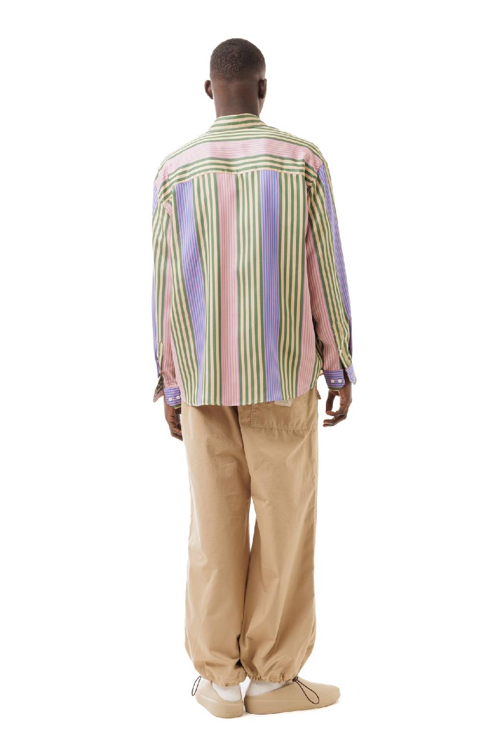 Lc23 Stripes Violet-Green Shirt Online