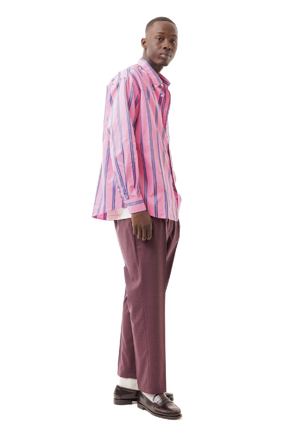 Lc23 Stripes Pink Shirt Outlet