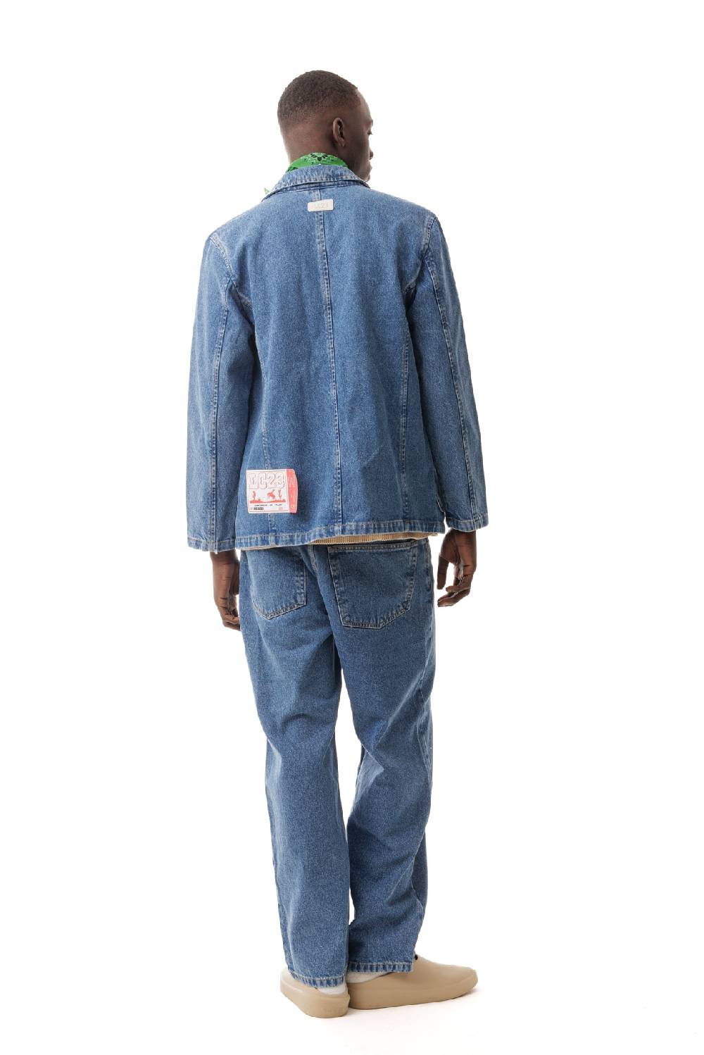 Lc23 Denim Blazer Vendita Calda