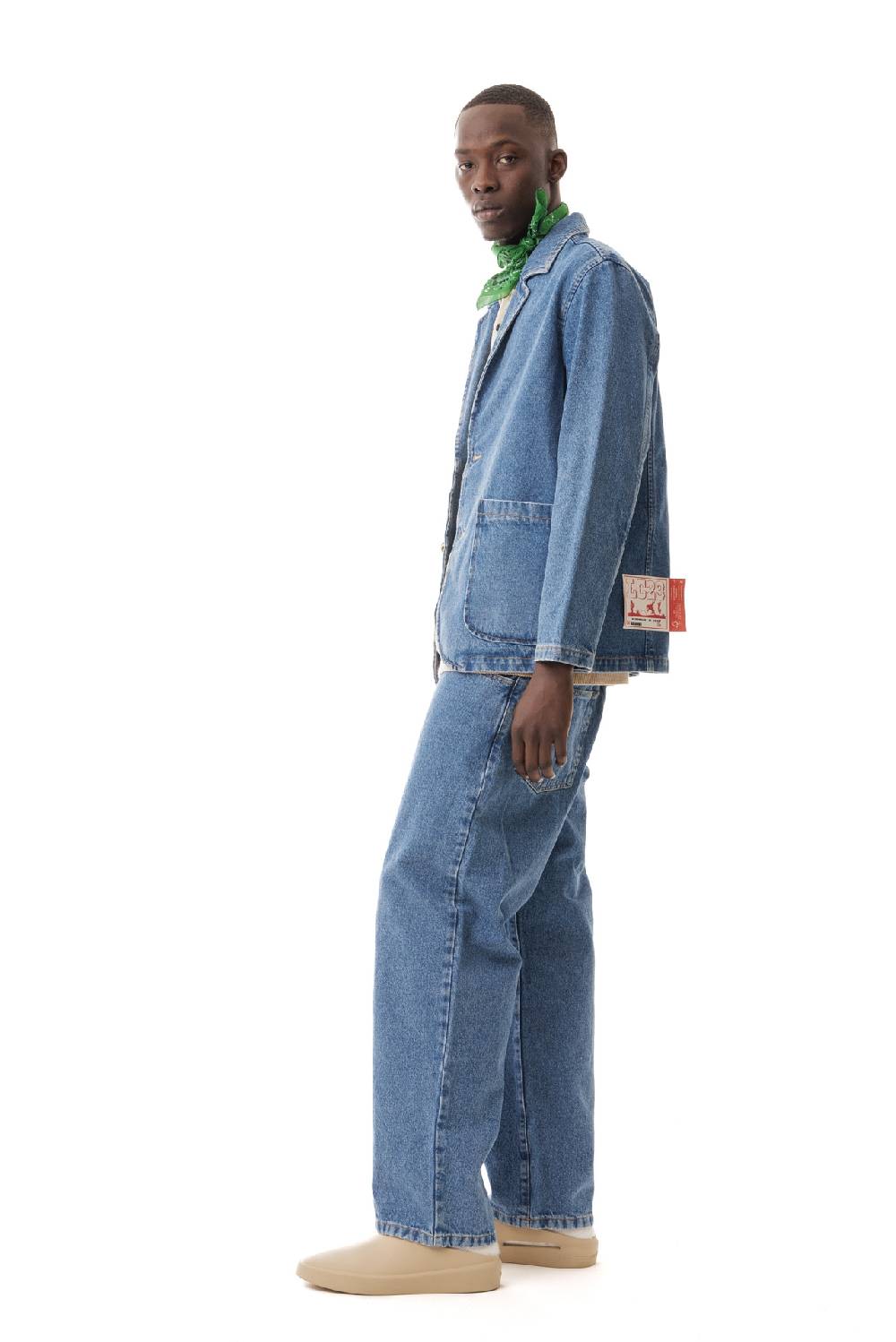 Lc23 Denim Blazer Vendita Calda
