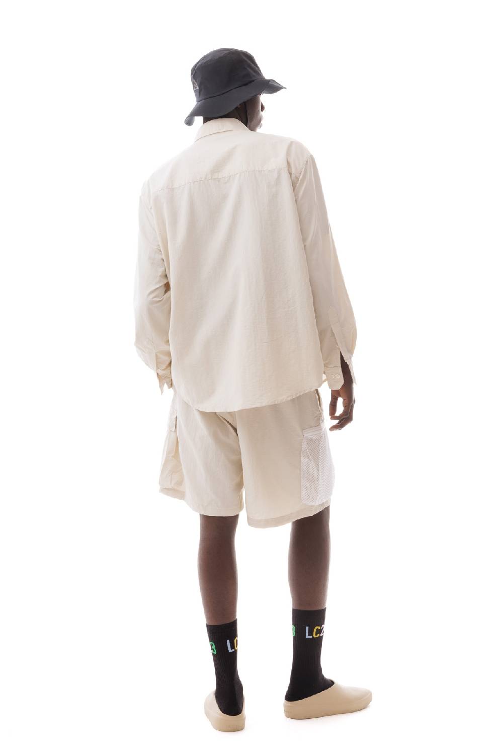 Lc23 Multipocket Nylon Shirt White 2025