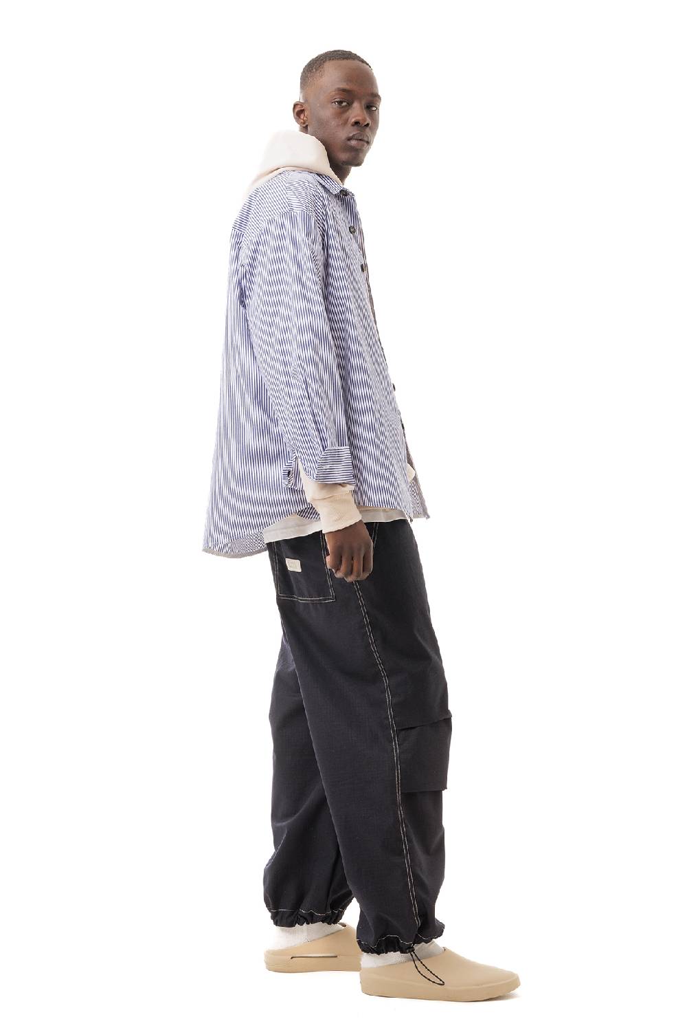 Lc23 Technical Stripes Overshirt Italia