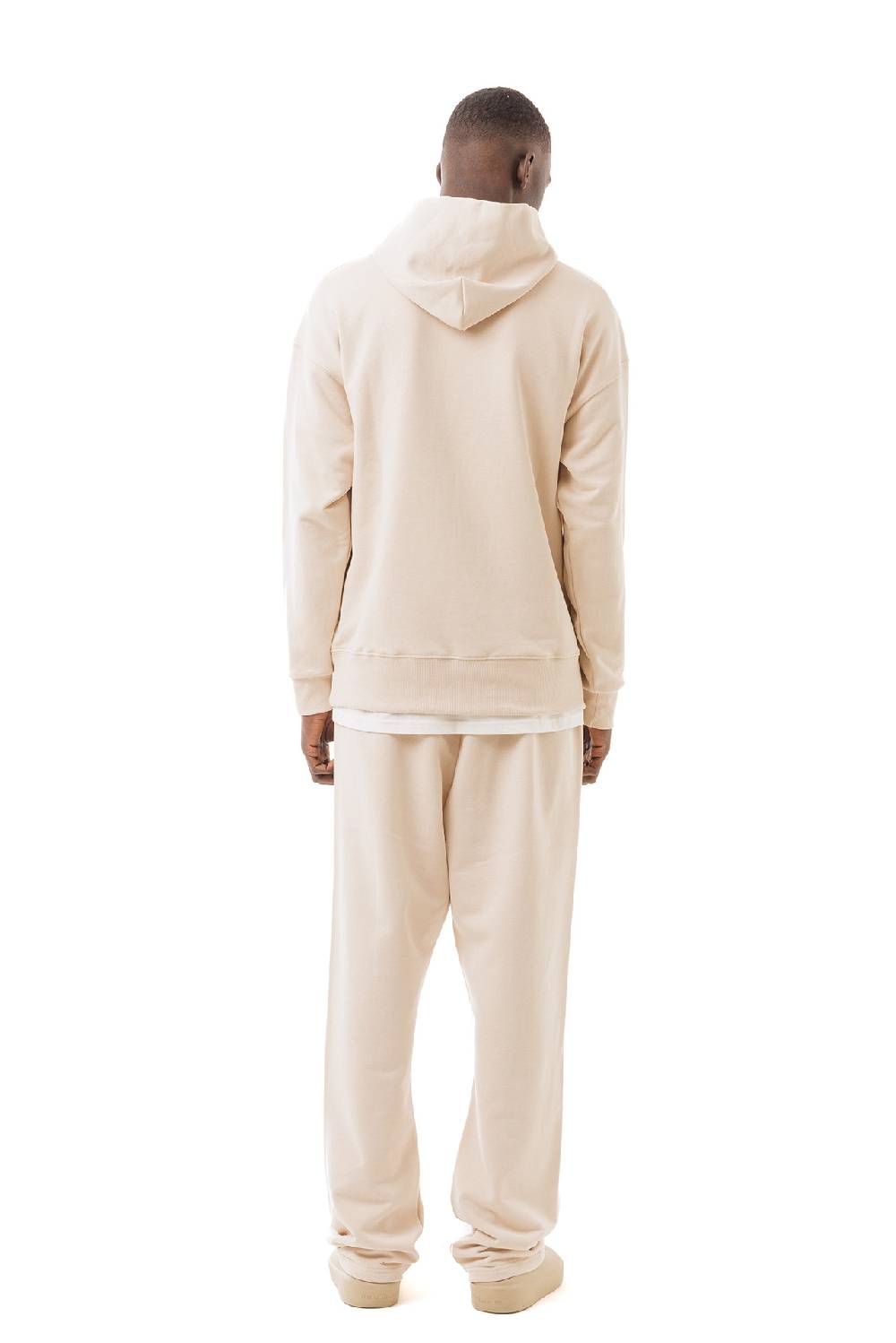 Lc23 Basic Hoodie Beige Promozione Limitata