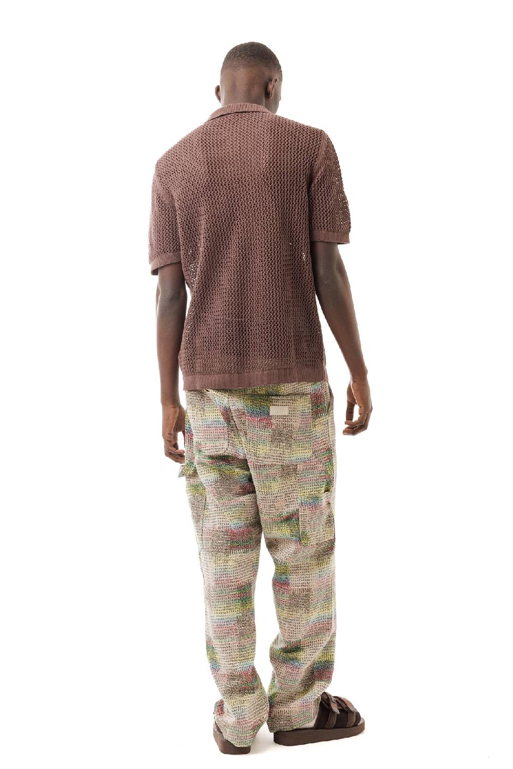 Lc23 Perforated Polo Brown Prezzo Ridotto