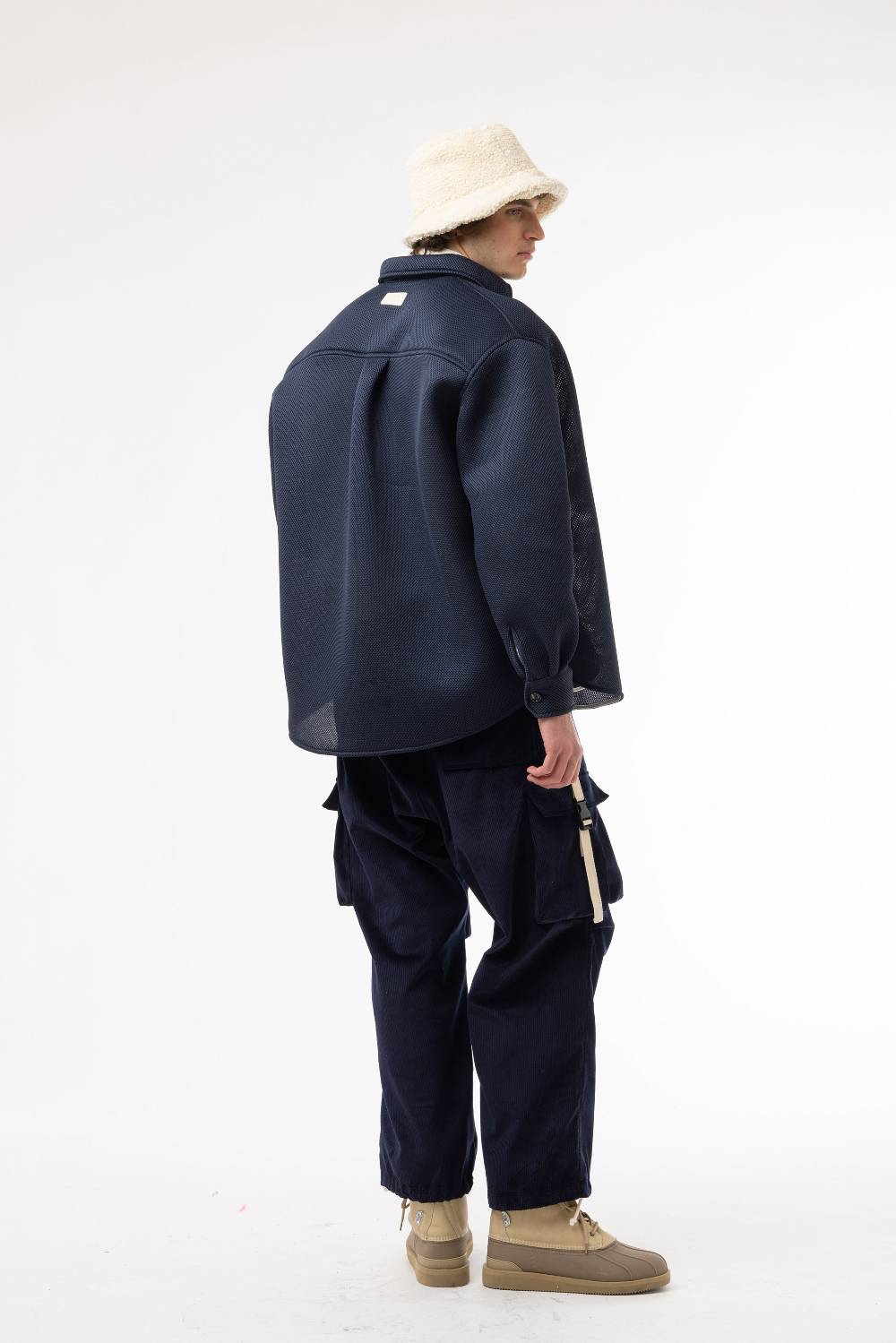Lc23 Corduroy Cargo Pants Navy Offerte