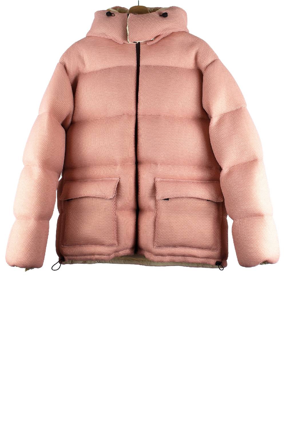 Lc23 Mesh Down Jacket Pink Negozio