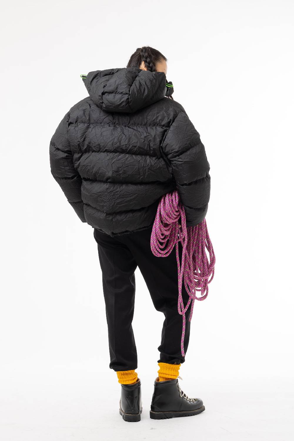 Lc23 Multipocket Down Jacket Black Nuova