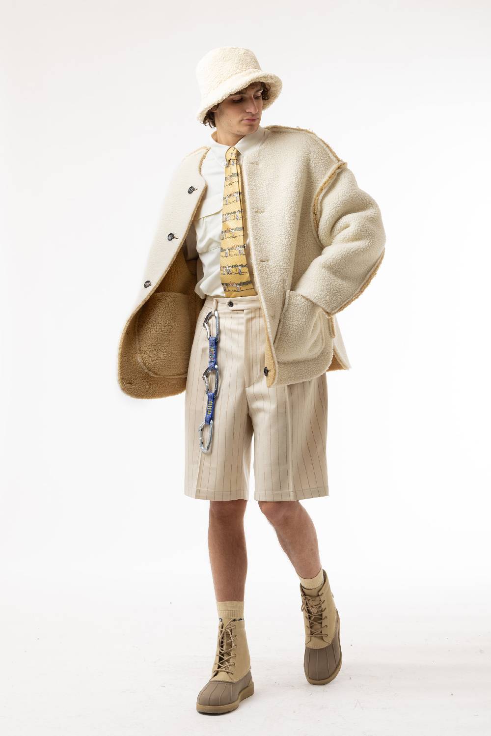 Lc23 Reversible Jacket Camel Moda