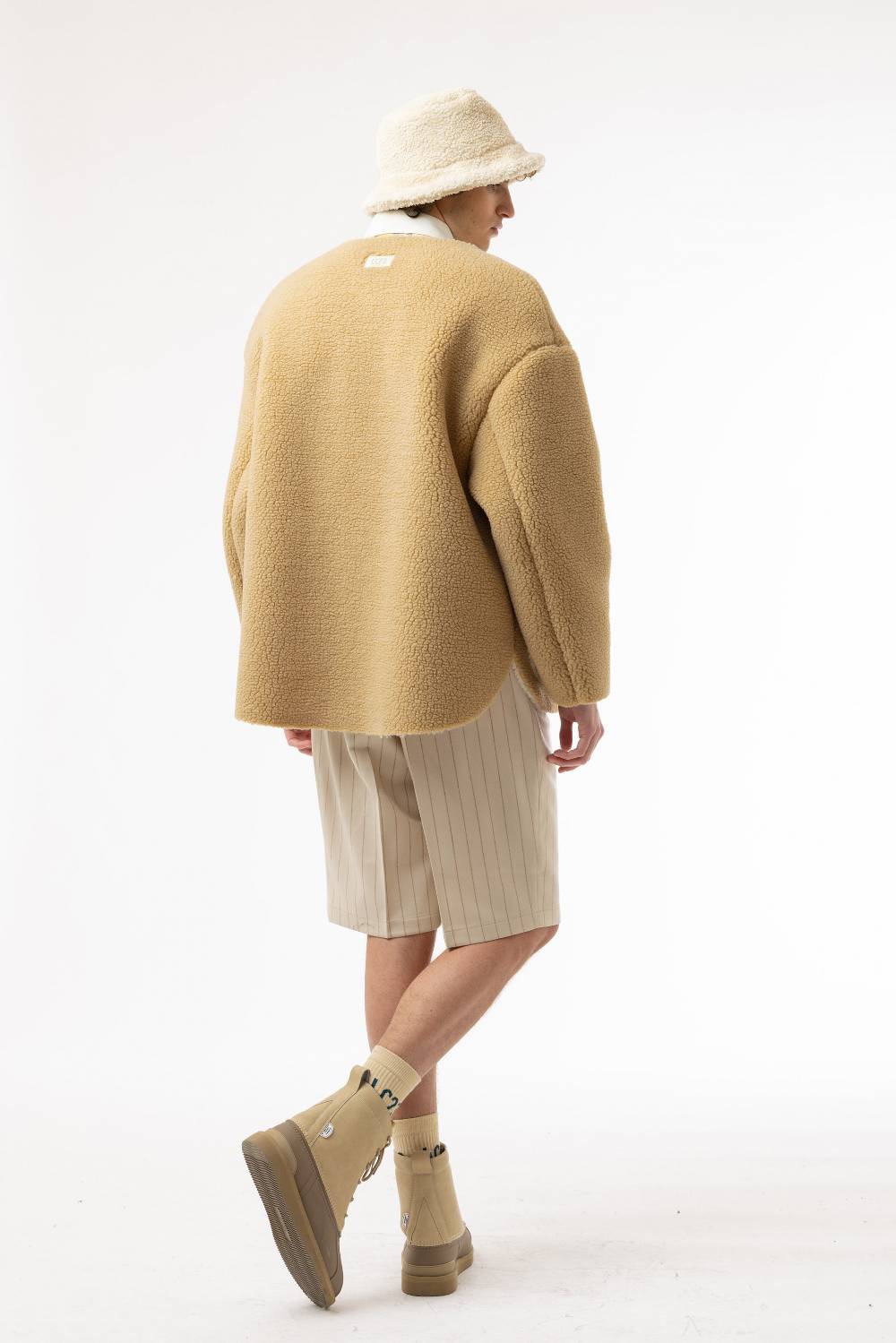 Lc23 Reversible Jacket Camel Moda