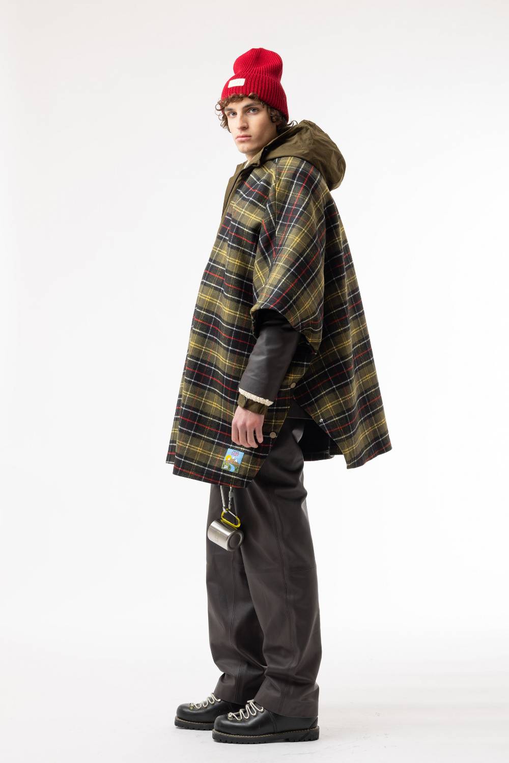 Lc23 Cape Coat Check Italy