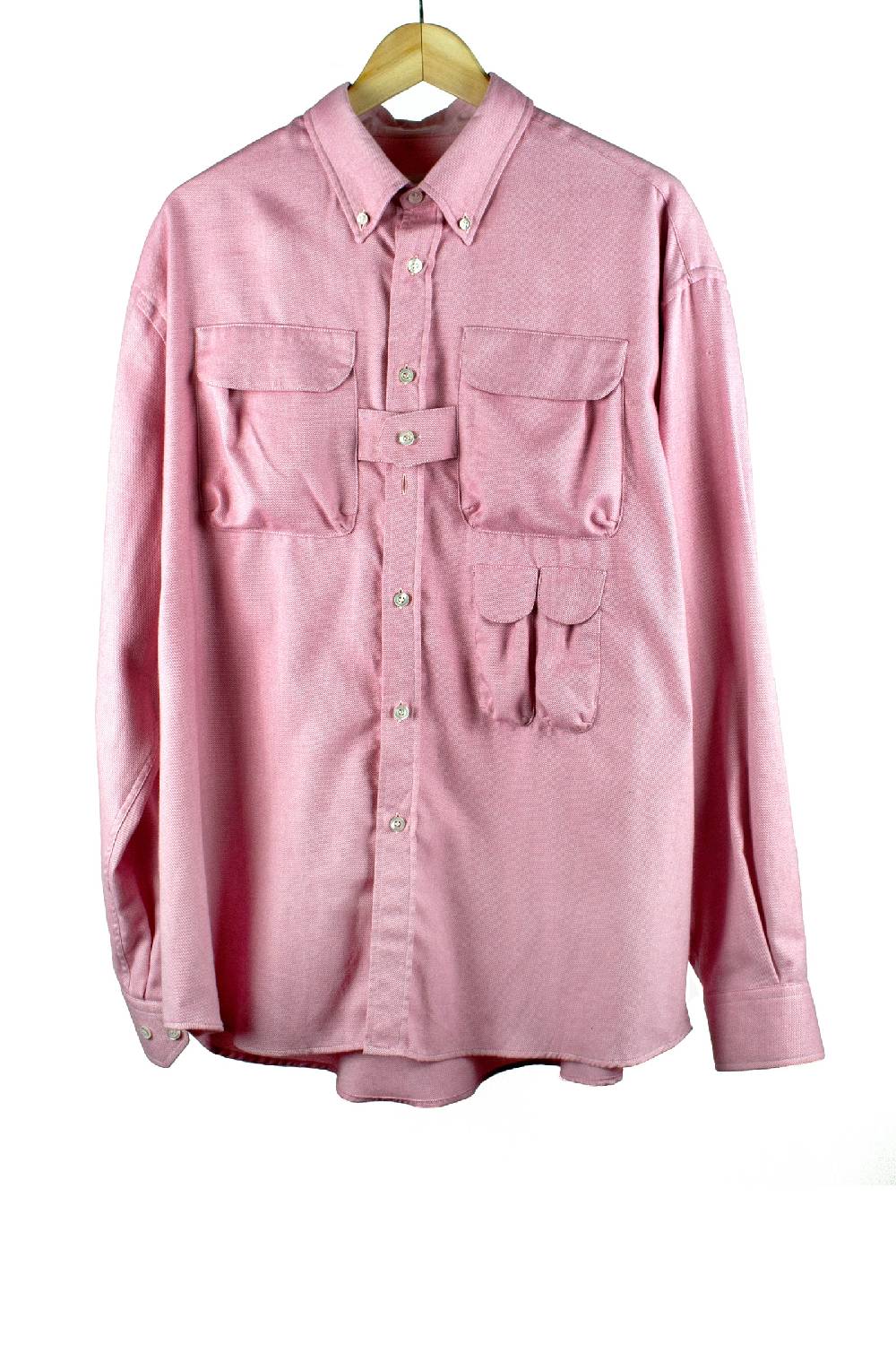 Lc23 Flannel Multipocket Shirt Pink Promozione
