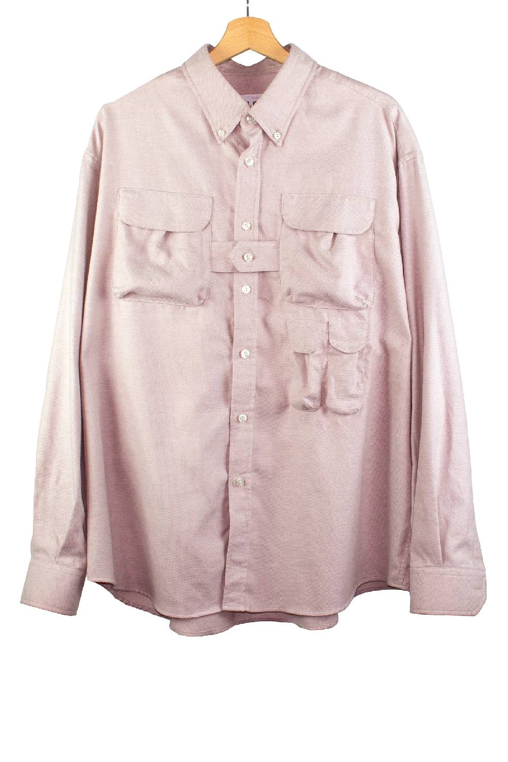 Lc23 Flannel Multipocket Shirt Beige Pezzi Unici