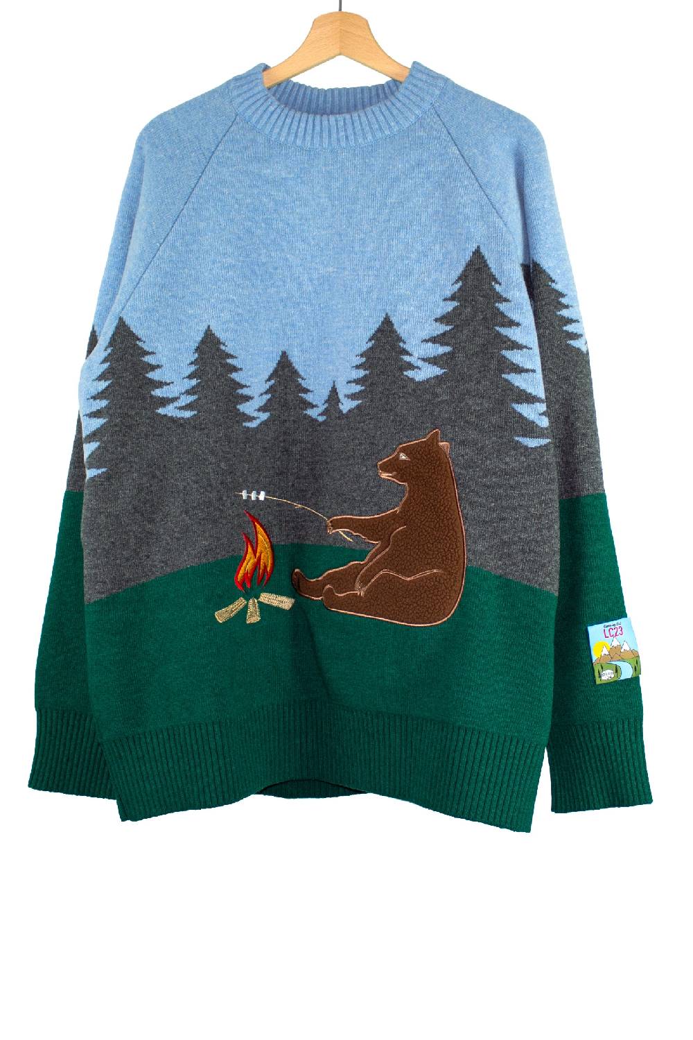 Lc23 Bear Jaquard Sweater Shopping Online