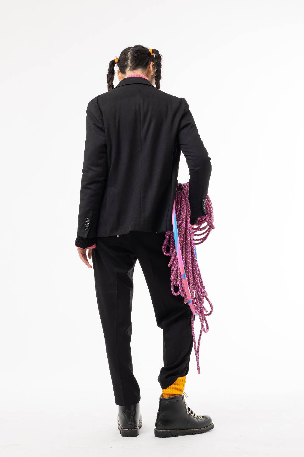 Lc23 Marzotto Wool Black Blazer Offerta