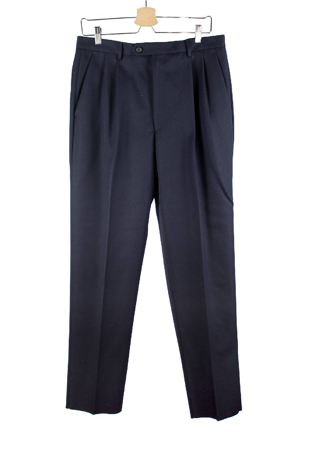 Lc23 Marzotto Wool Navy Trousers Online