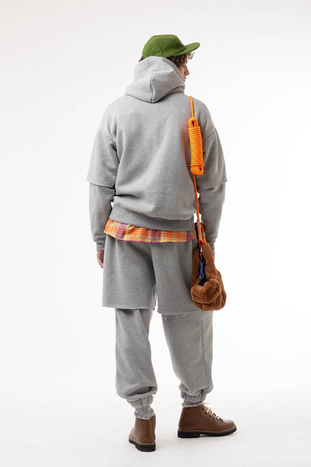 Lc23 Double Pants Grey Saldi Di Fabbrica