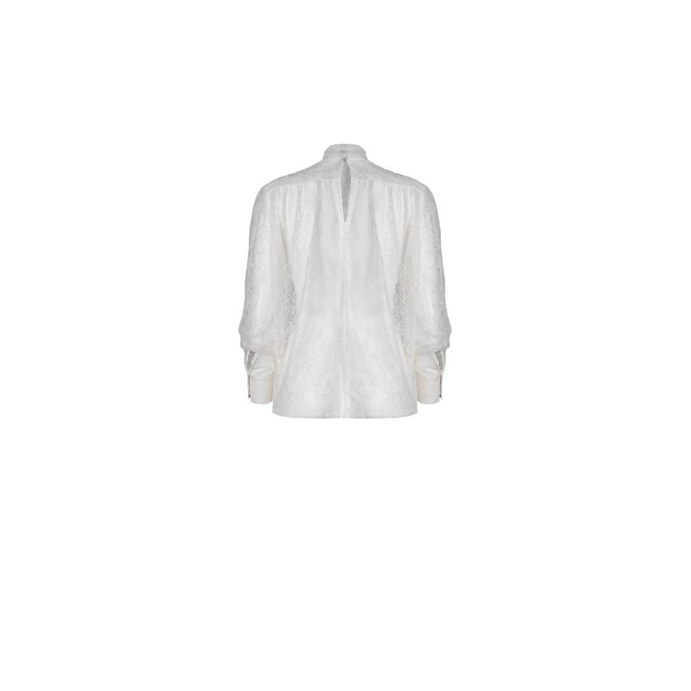 Nineminutes U&O – THE DANIELLE TOP WHITE LACE Saldi Di Fabbrica