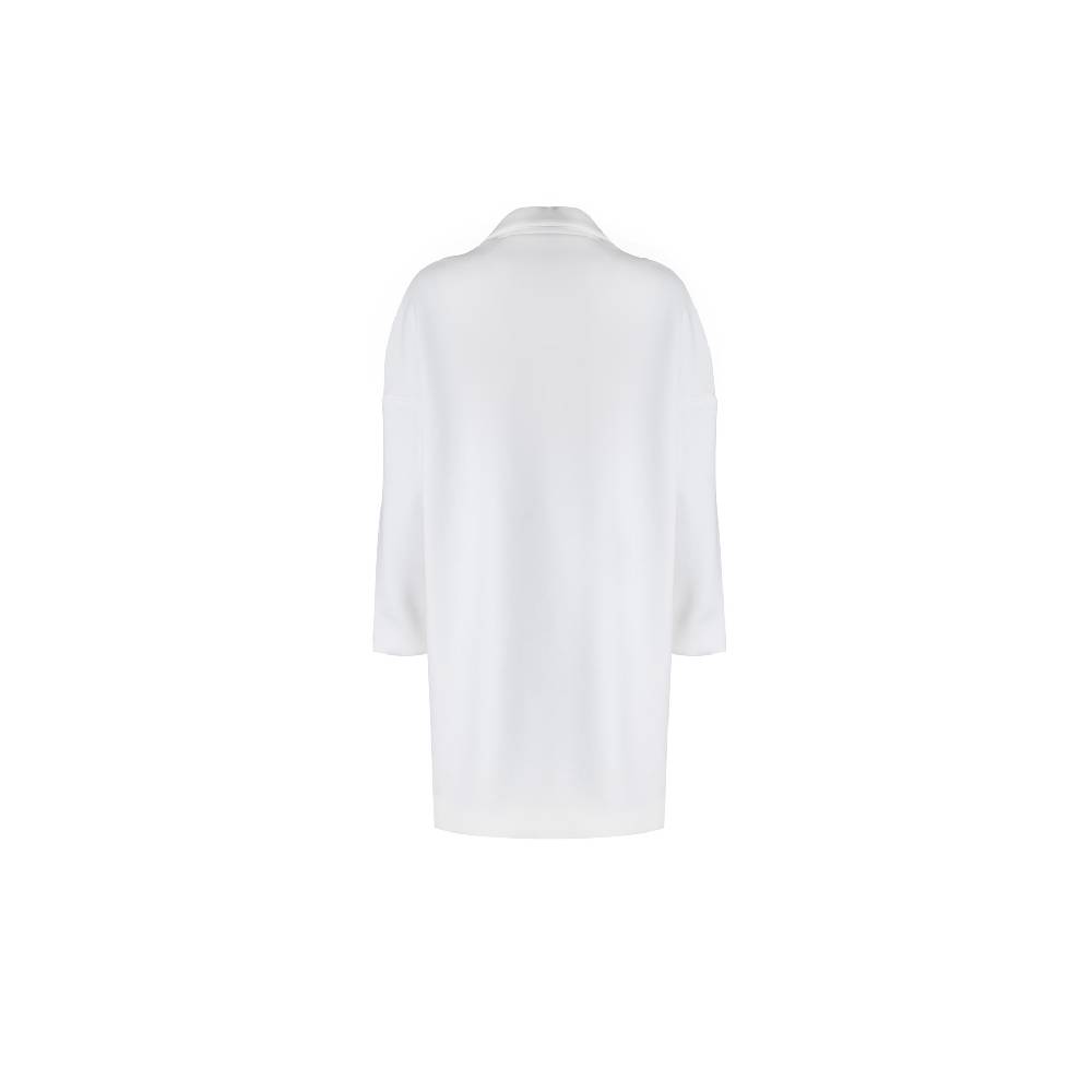 Nineminutes U&O – CABAN IN FELPA WHITE I Più Venduti