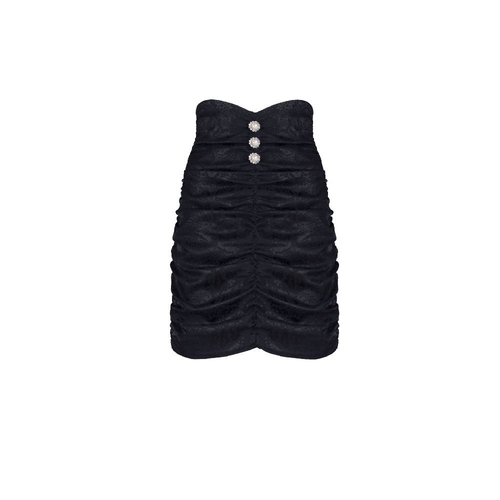 Nineminutes FW20.21 – THE VERTIGO SKIRT BLACK Fino Al -60%
