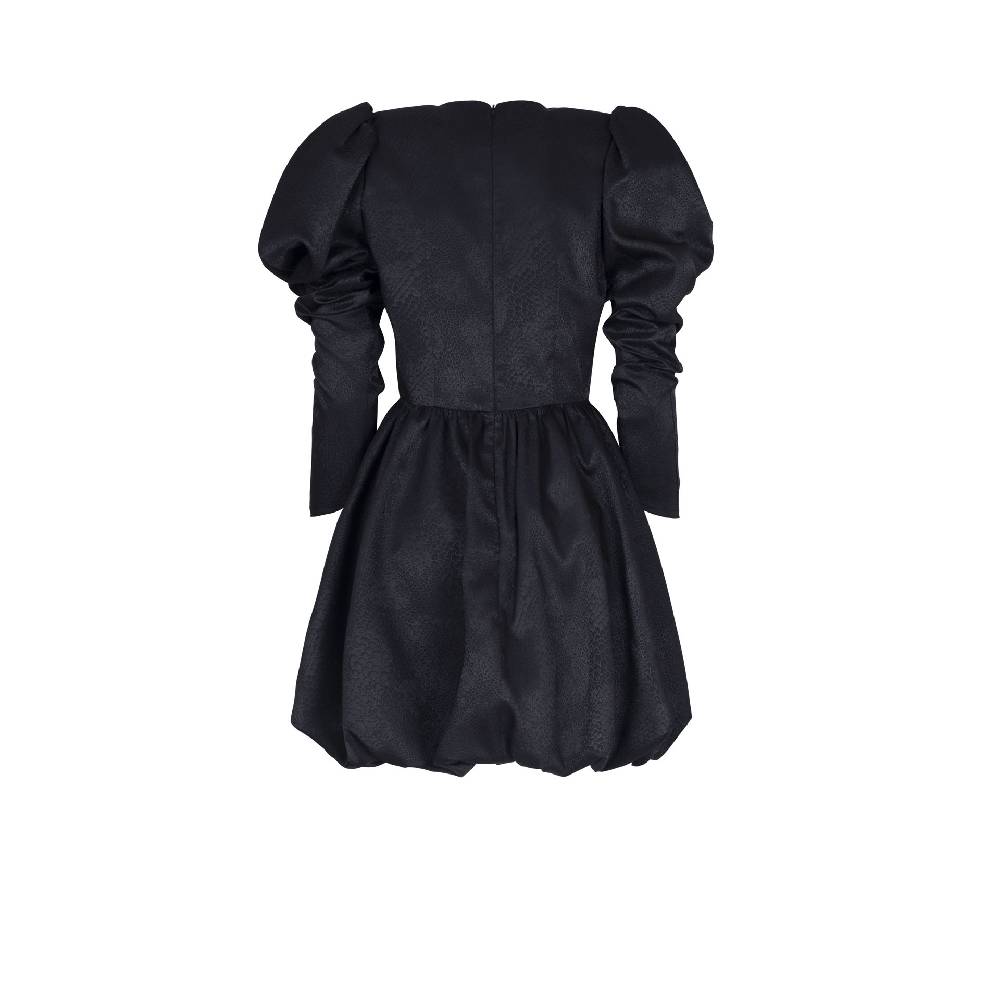 Nineminutes FW20.21 – THE VALENTINE DRESS BLACK Sottocosto
