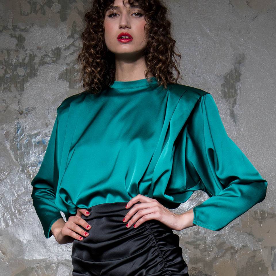 Nineminutes U&O – THE GEMINI TOP VERDE In Linea