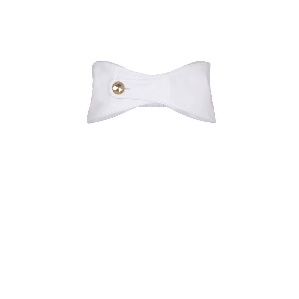 Nineminutes U&O – THE BOW BELT WHITE Prezzo Ridotto