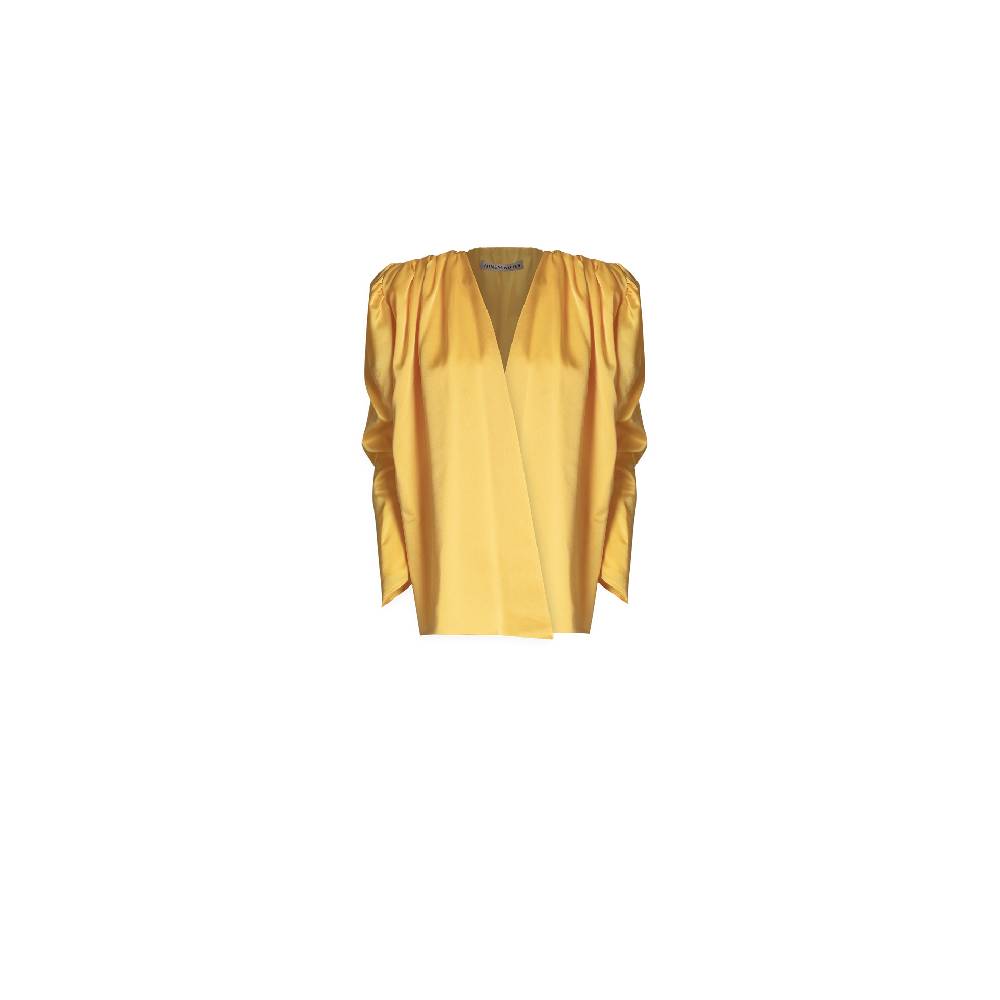 Nineminutes LUNAIRE – THE MARGOT TOP DOUBLE MANGO Nuova