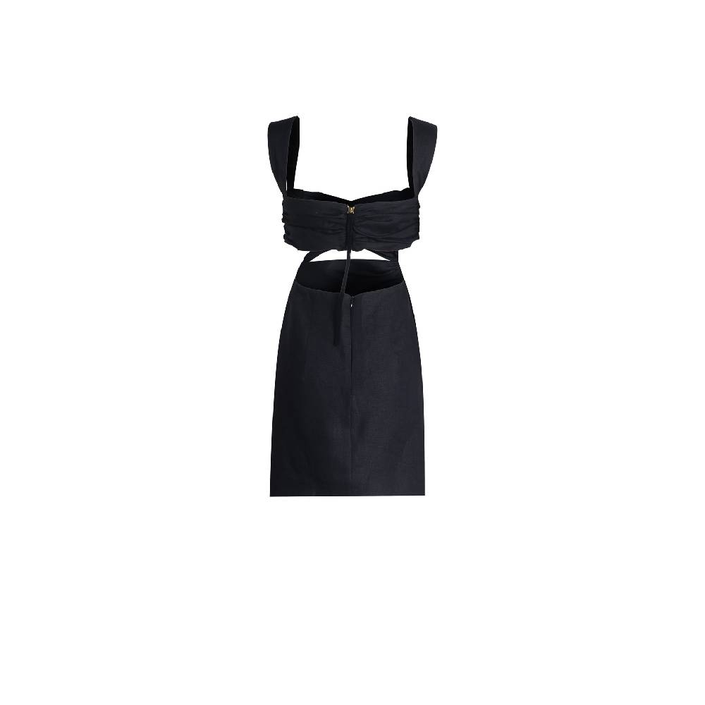 Nineminutes LUNAIRE – THE MARLEN MINI LINUM BLACK Moda