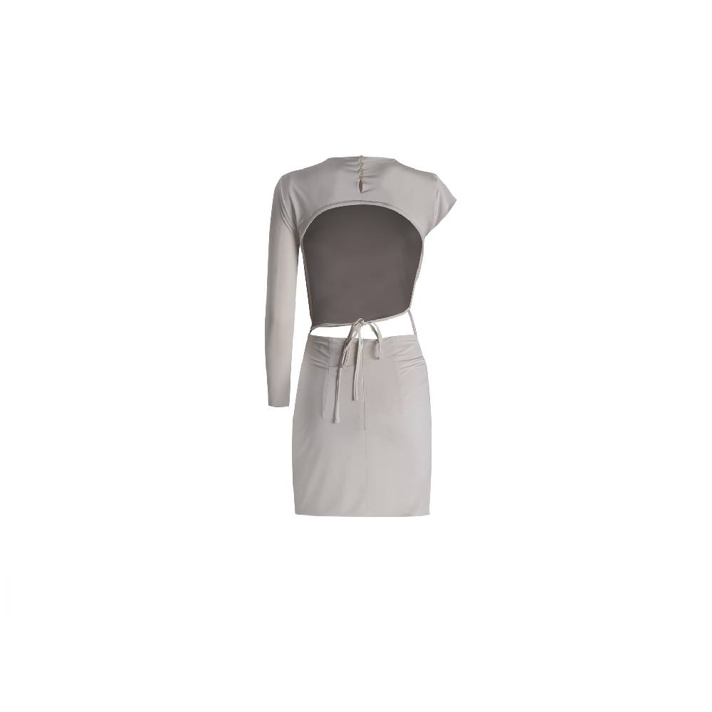 Nineminutes REVERSIBLE – THE BIBI DRESS LYCRA SAND Offerte giornaliere