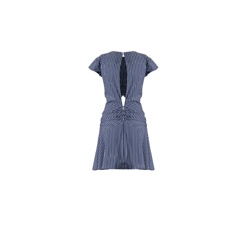 Nineminutes REVERSIBLE – THE BUTTERFLY DRESS COTTON STRIPE Convenienza