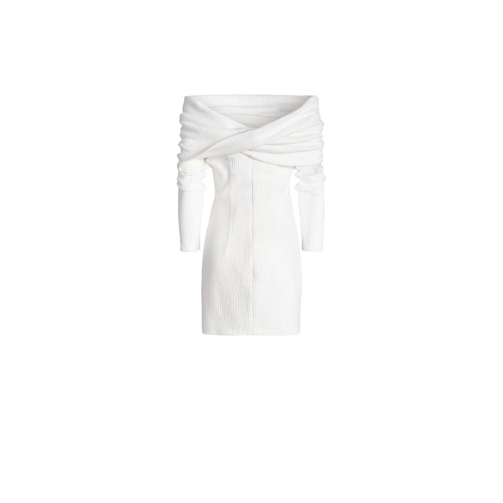 Nineminutes FW22.23 – THE GISELLE VISCOSE WHITE Negozi Online