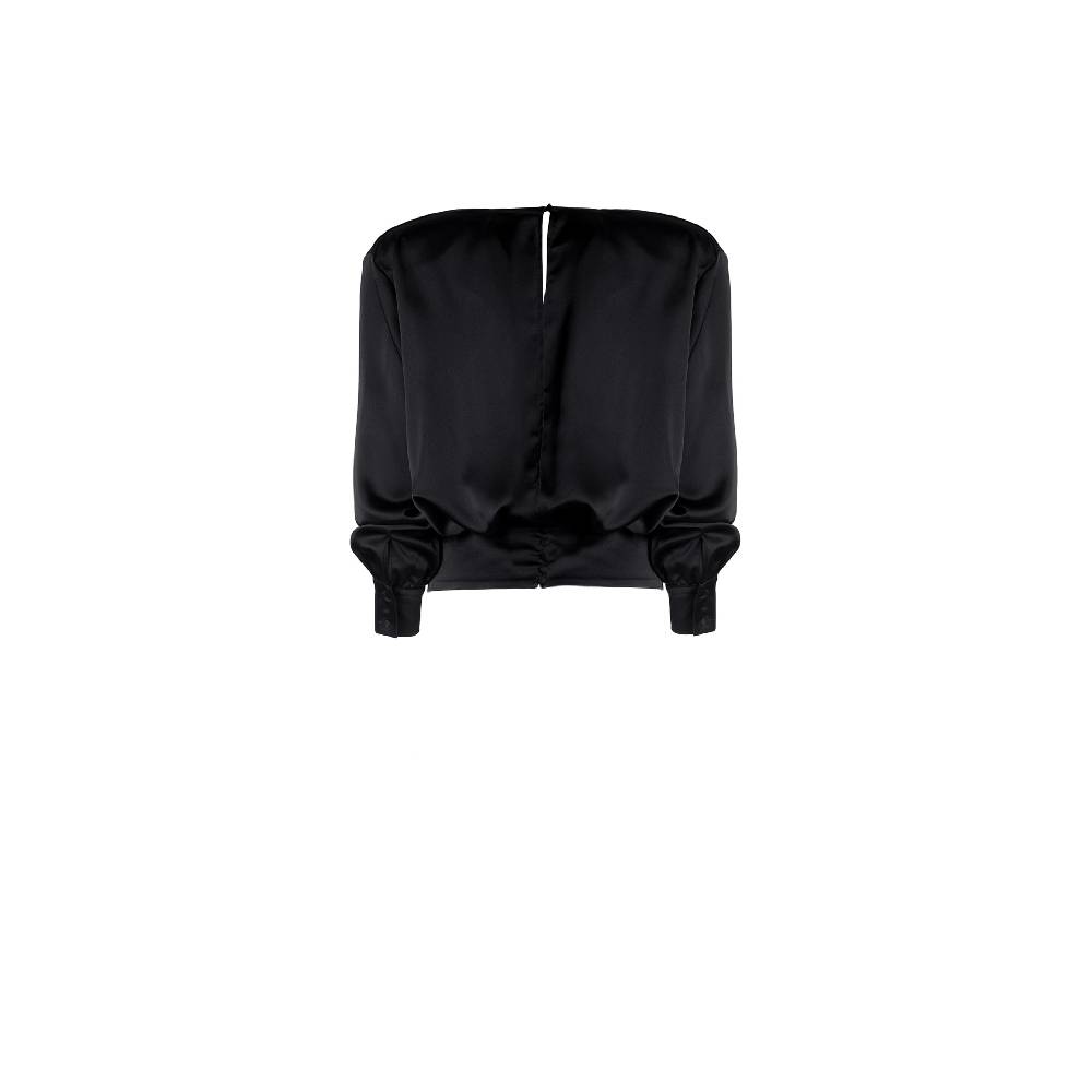 Nineminutes FW22.23 -THE GINA TOP BLACK Affare Del Giorno