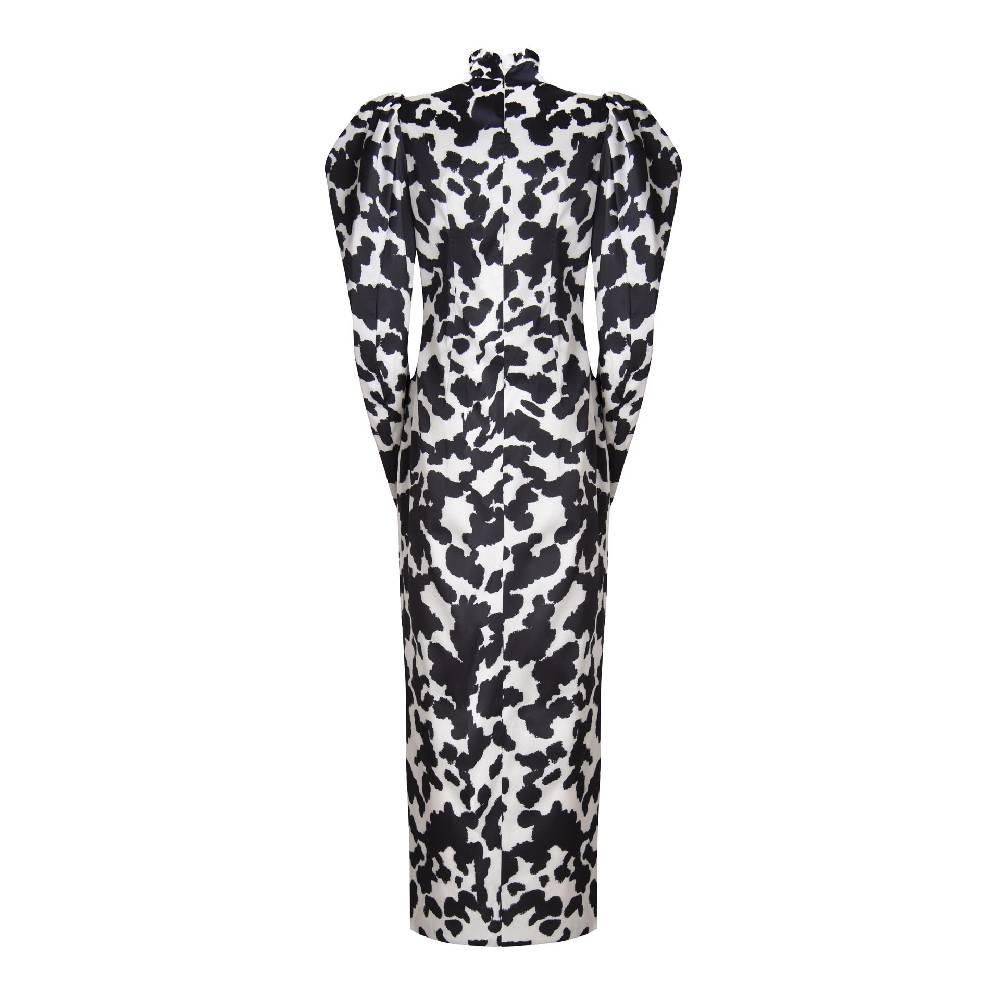 Nineminutes FW20.21 – THE LADY JANE LONG DRESS DEMON Vendita Calda