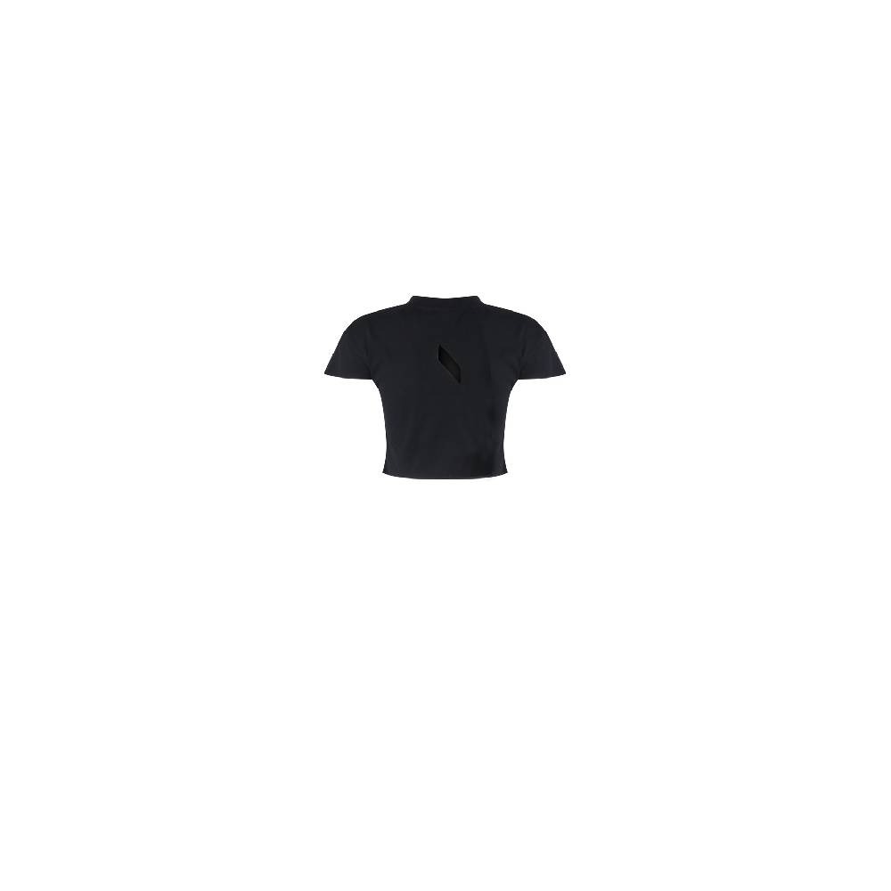 Nineminutes REVERSIBLE – THE BUTTERFLY TEE BLACK Saldi Di Fabbrica