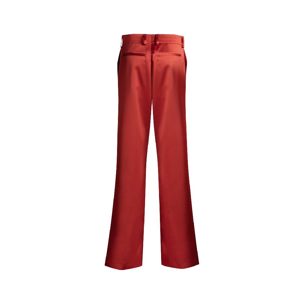 Nineminutes REVERSIBLE – THE WOMAN SUBMARINE PANTS SATIN ORANGE Vendite Flash