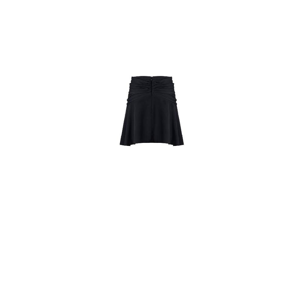 Nineminutes REVERSIBLE – THE BUTTERFLY SKIRT CREPE BLACK Prezzo di fabbrica