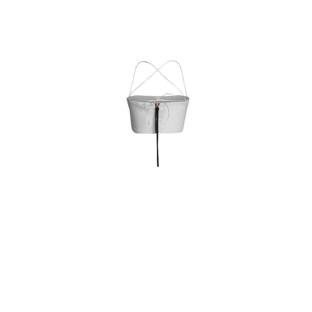 Nineminutes IMNOTPERFECT – THE NIKI TOP LINUM WHITE Grandi sconti