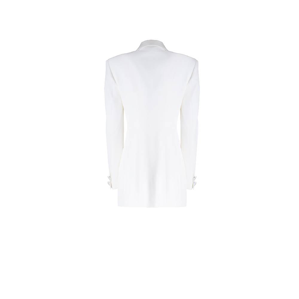 Nineminutes IMNOTPERFECT – THE DOUBLE BLAZER DRESS WHITE Sostegno trimestrale