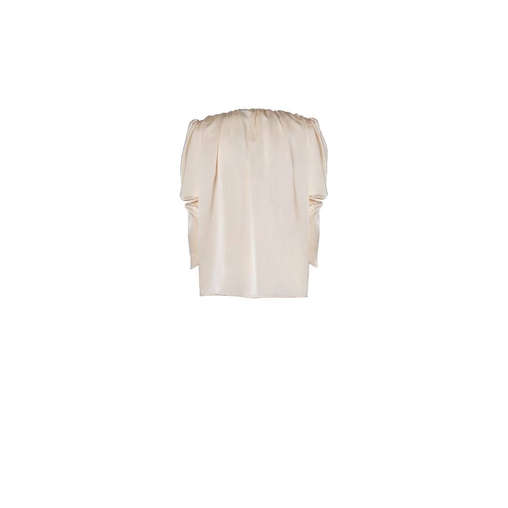 Nineminutes IMNOTPERFECT – THE MARGOT TOP DOUBLE MILK Fino al 55% di sconto
