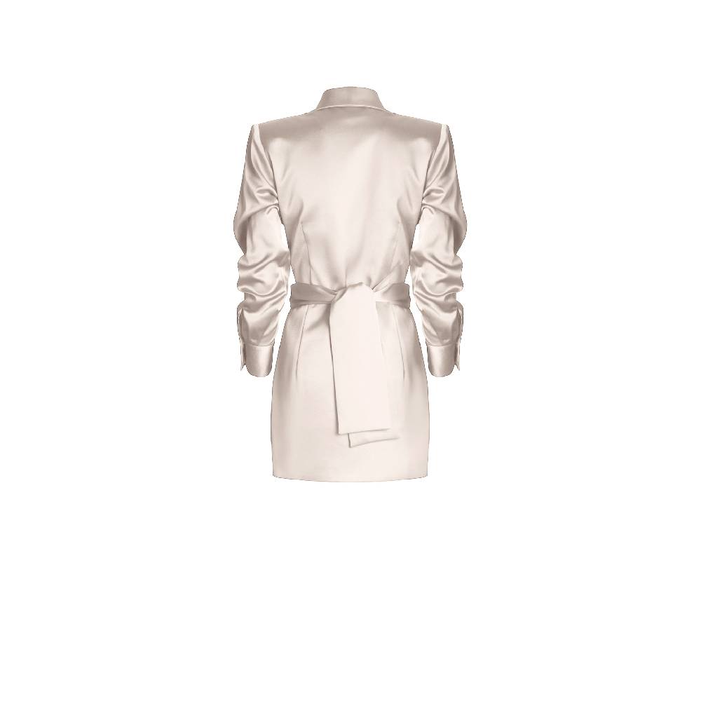 Nineminutes FW22.23 – THE GIA MIDI DRESS VANILLA In vendita