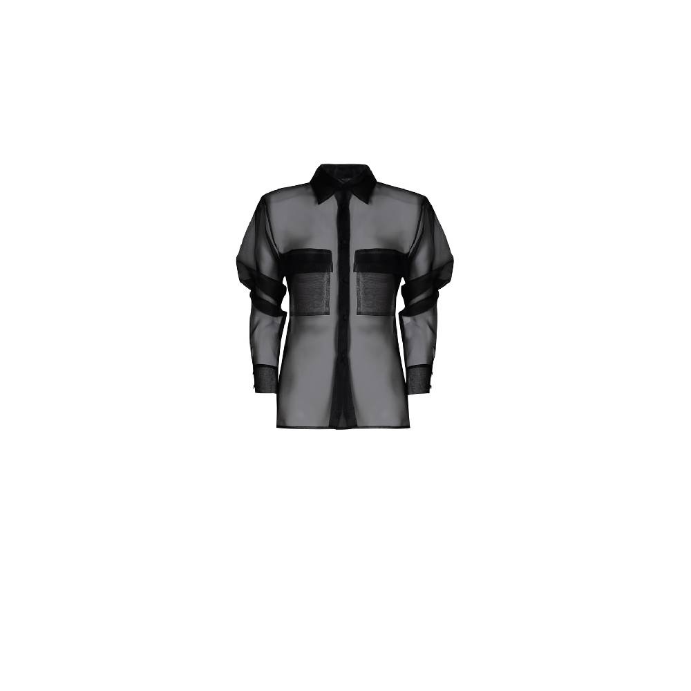 Nineminutes IMNOTPERFECT – THE MAIA ORGANZA BLACK Shopping Online