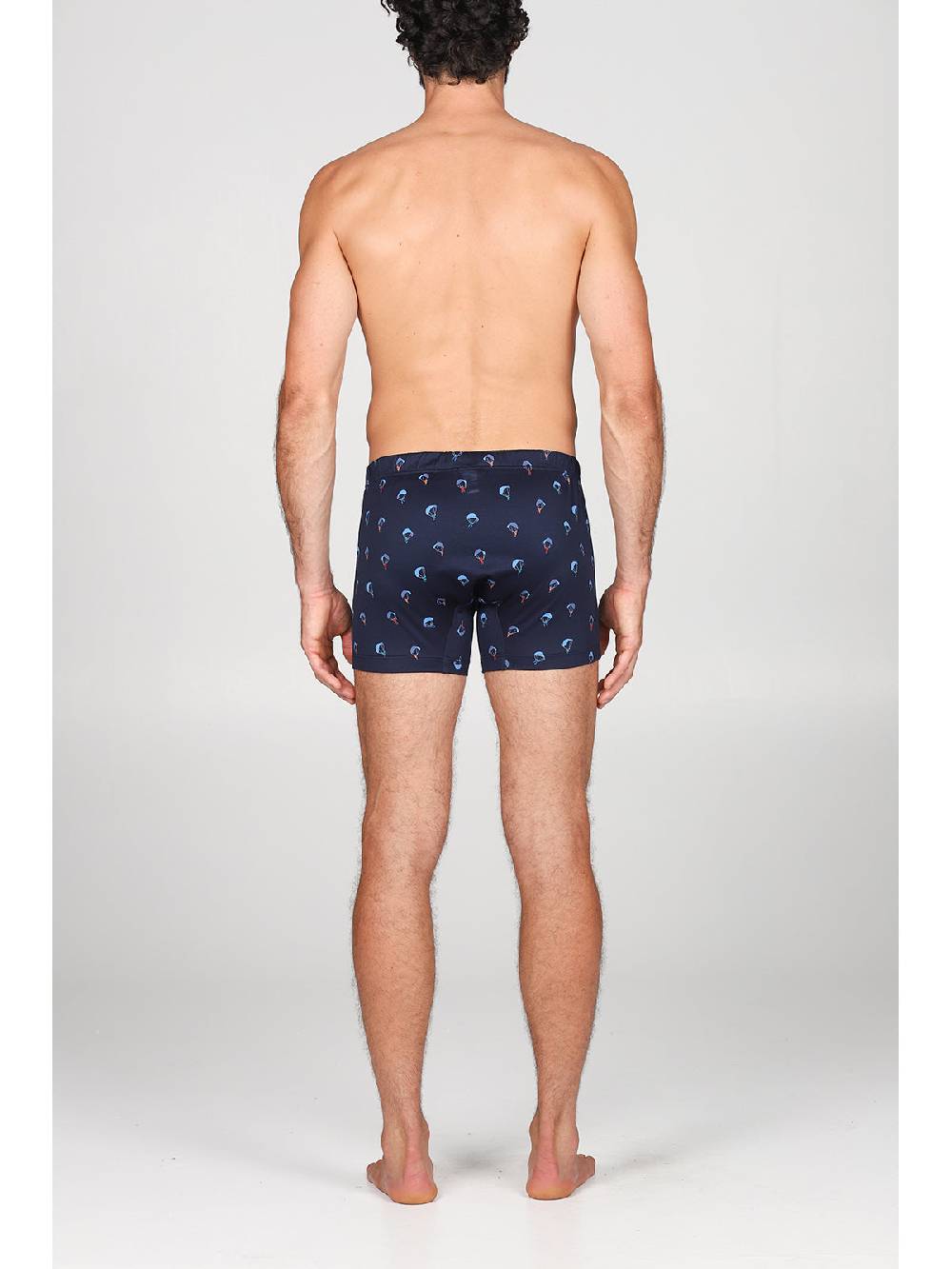 ﻿Julipet Boxer medio in setoso puro cotone mercerizzato, fantasia "parapendio" Fino Al -60%