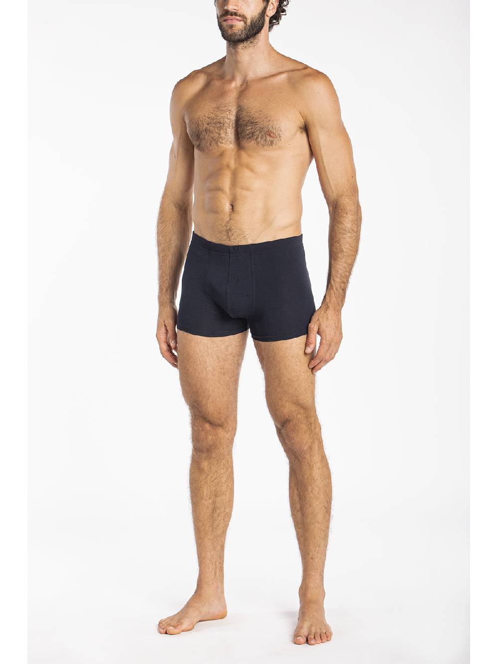 Julipet Boxer blu in jersey di cotone elasticizzato bipack Convenienza
