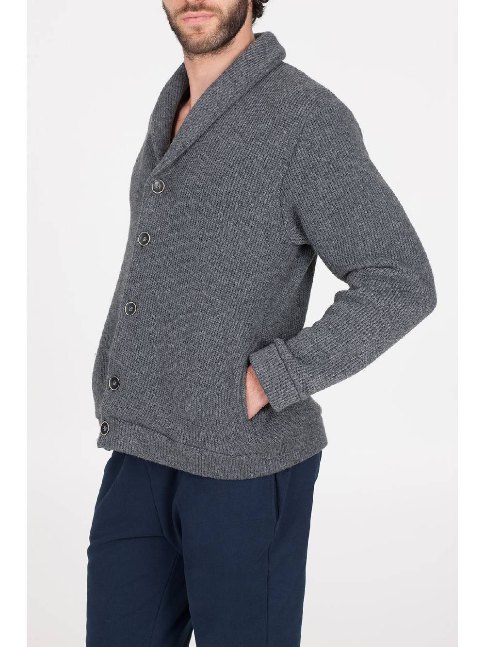 Julipet Cardigan in maglia di misto lana Vendita Calda