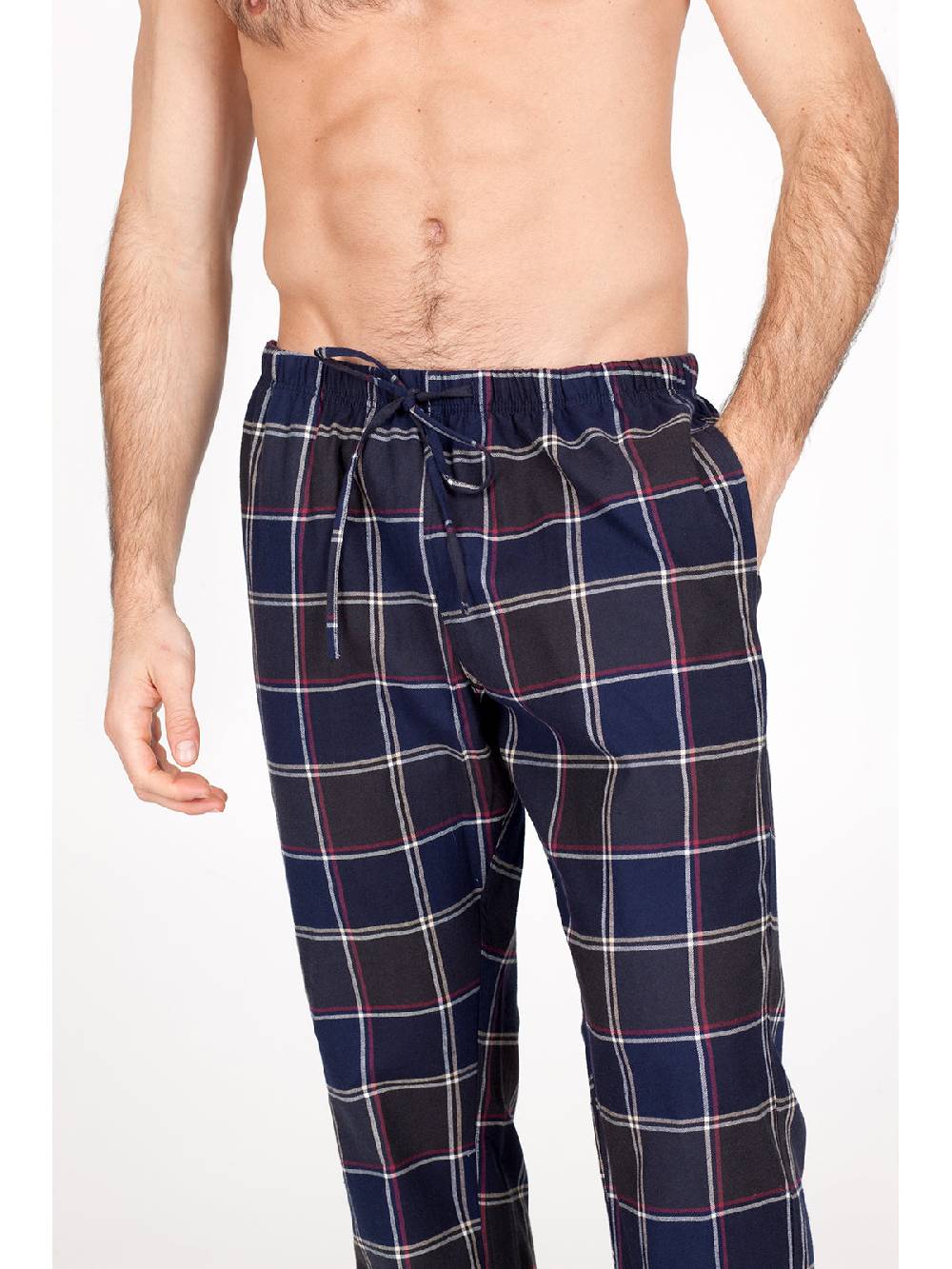 Julipet Pantalone in calda flanella di puro cotone 2025
