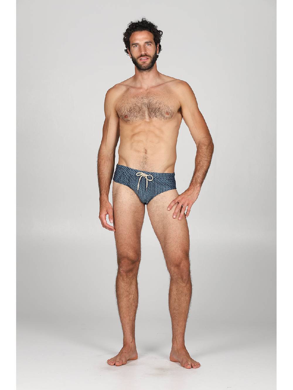 Julipet Slip mare slim, con disegno "cerchi" swimwear Consegna Veloce