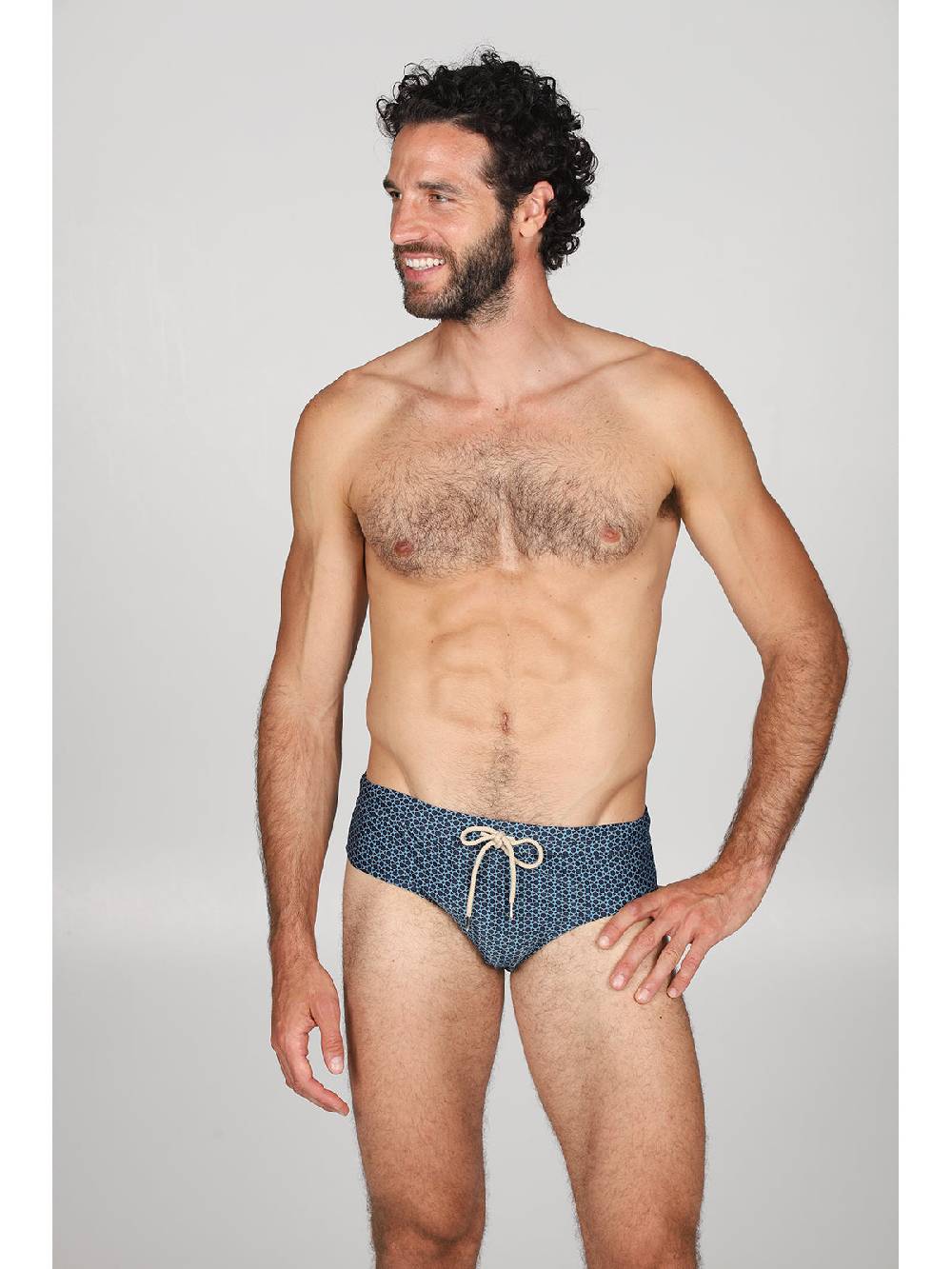Julipet Slip mare slim, con disegno "cerchi" swimwear Consegna Veloce